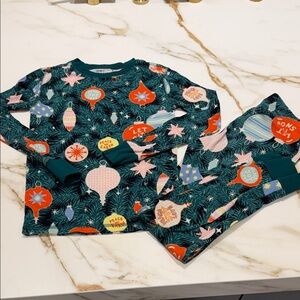 Old navy Kids Pajamas Set - Green and Multicolor